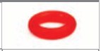 O-ring, -006 Red — For FLOW